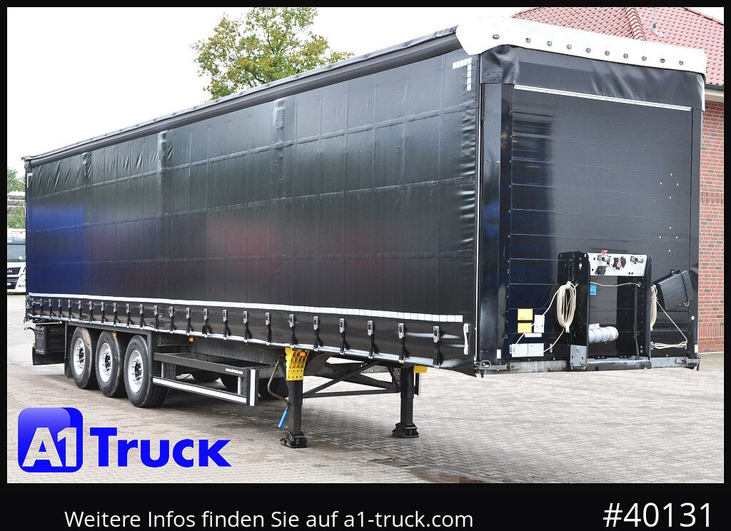 Тентованный полуприцеп SCHMITZ SCB S3T, Tautliner, Standard, neue Plane, VDI 2700,: фото 1