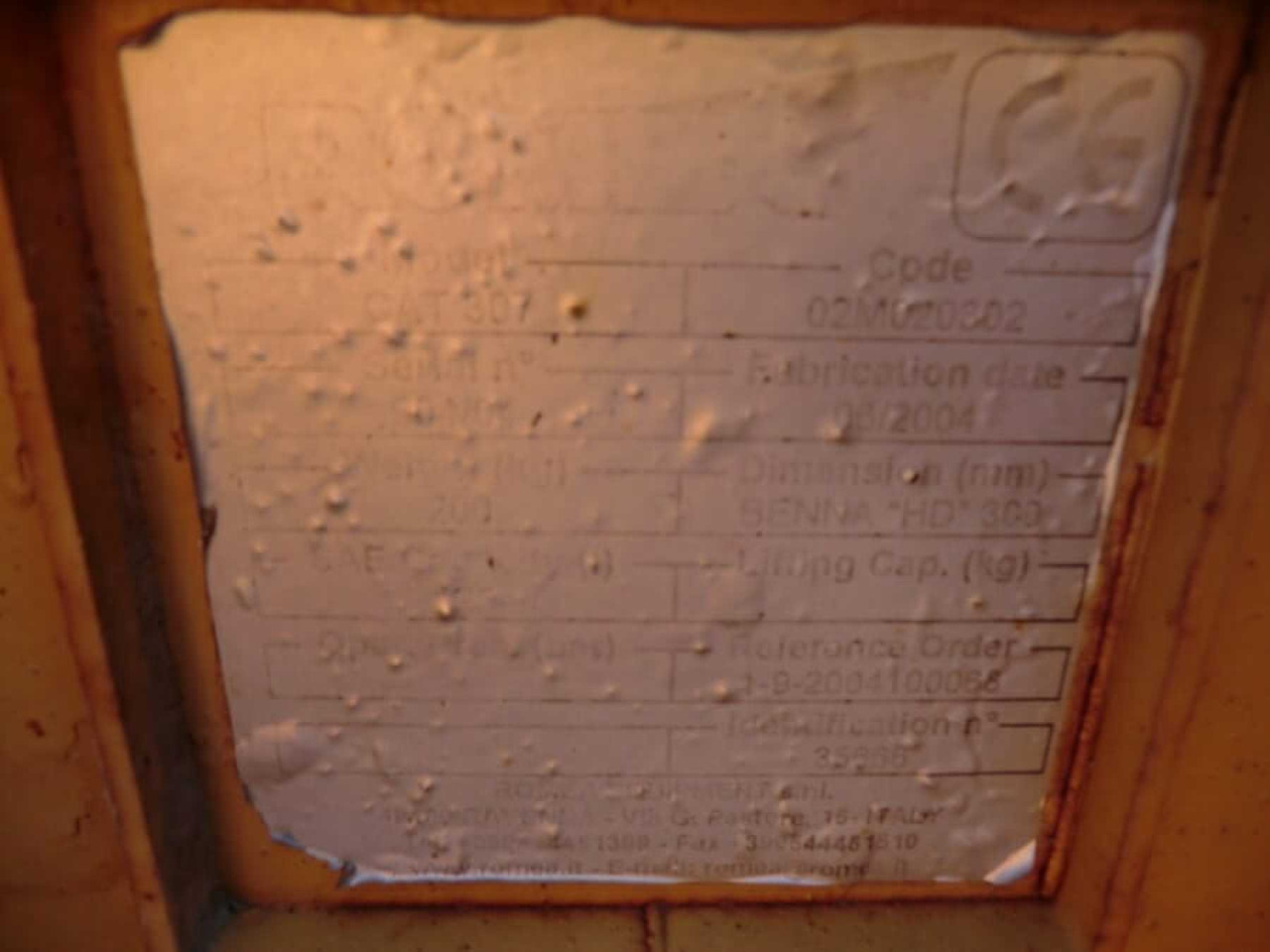 Caterpillar 307 Benna HD con denti, marca ROMEA, peso 200 kg, anno di costruzione 2004. Larghezza mm 300. - Ковш для экскаватора: фото 4 Caterpillar 307 Benna HD con denti, marca ROMEA, peso 200 kg, anno di costruzione 2004. Larghezza mm 300. - Ковш для экскаватора: фото 4