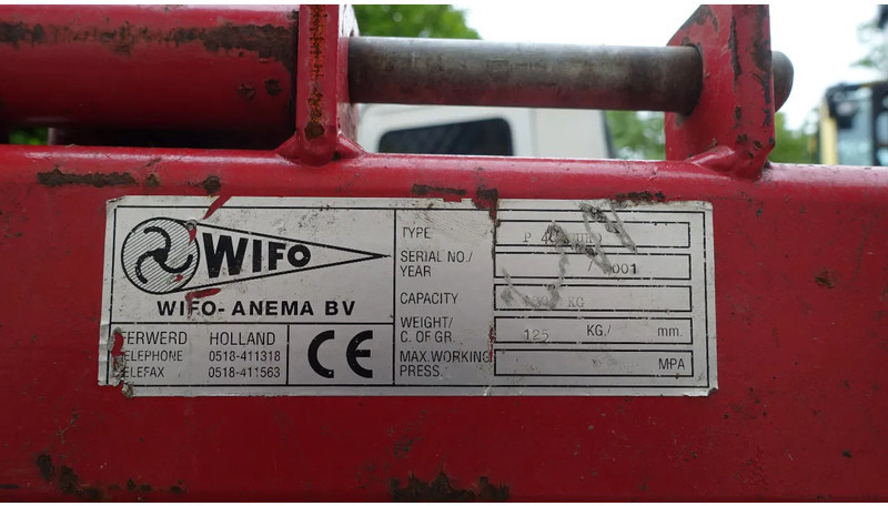 Wifo Lepelbord euro aansluiting - Ковш для Сельскохозяйственной техники: фото 3 Wifo Lepelbord euro aansluiting - Ковш для Сельскохозяйственной техники: фото 3