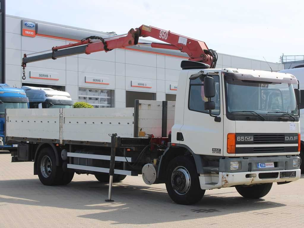 DAF CF 240, CRANE HMF 953 K2, PNEU 80% - Грузовик бортовой/ Платформа, Автоманипулятор: фото 2 DAF CF 240, CRANE HMF 953 K2, PNEU 80% - Грузовик бортовой/ Платформа, Автоманипулятор: фото 2
