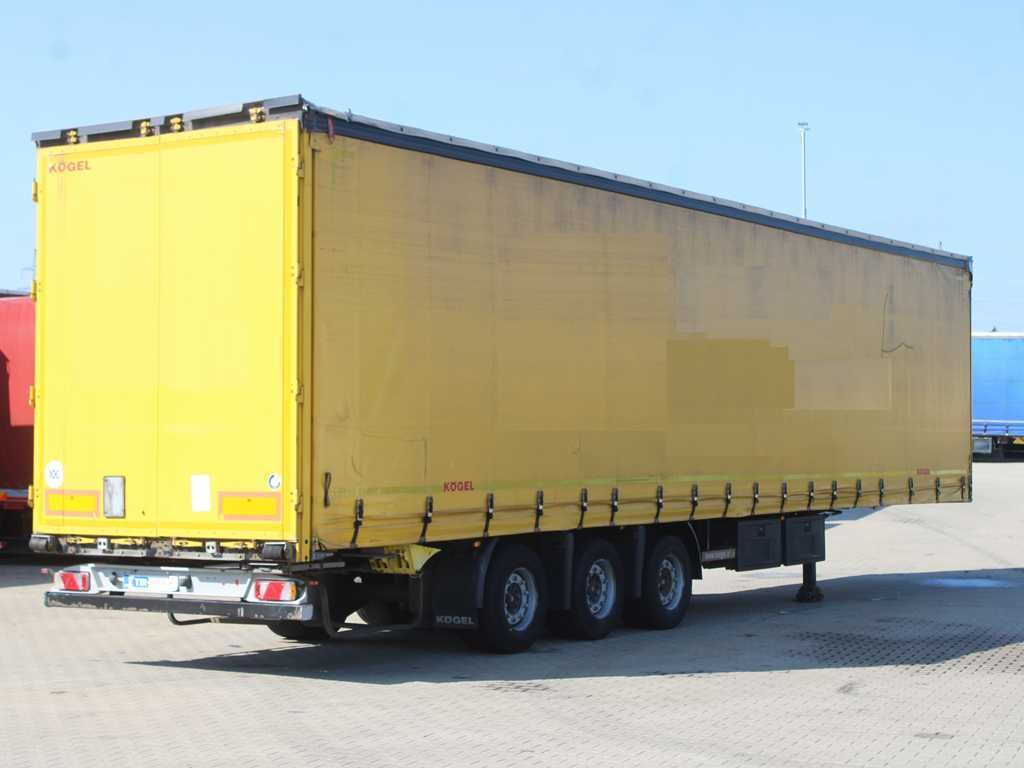 Kögel S 24-1, LOWDECK, LIFTING AXLE, SAF, LIFTING ROOF - Тентованный полуприцеп: фото 4 Kögel S 24-1, LOWDECK, LIFTING AXLE, SAF, LIFTING ROOF - Тентованный полуприцеп: фото 4
