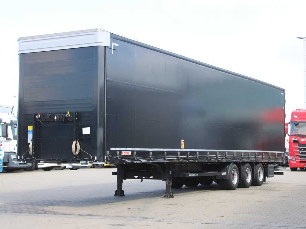 Kögel SN24, LOWDECK, SAF, LIFT AXLE, LIFTING ROOF, MULTILOCK - Тентованный полуприцеп: фото 1 Kögel SN24, LOWDECK, SAF, LIFT AXLE, LIFTING ROOF, MULTILOCK - Тентованный полуприцеп: фото 1