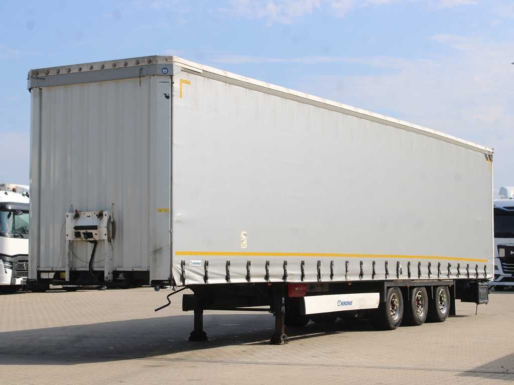 Krone SD, LOWDECK, LIFTING AXLE, MULTILOCK, SAF, LIFTING ROOF - Тентованный полуприцеп: фото 1 Krone SD, LOWDECK, LIFTING AXLE, MULTILOCK, SAF, LIFTING ROOF - Тентованный полуприцеп: фото 1