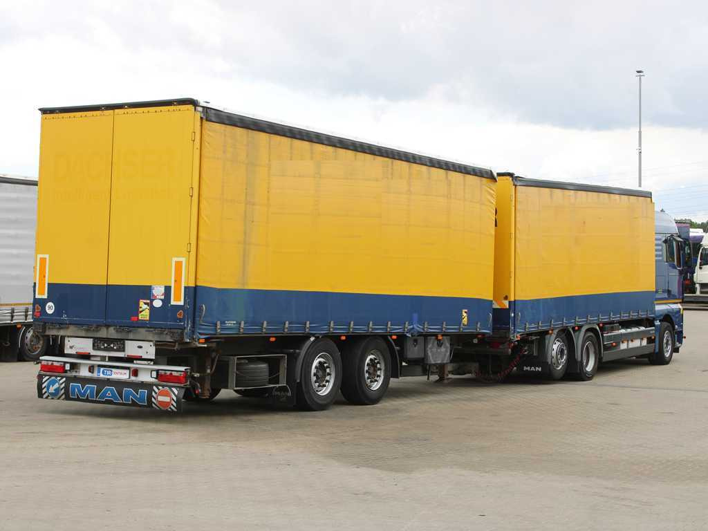 MAN TGS 26.440, 6X2, EURO 5, LIFTING AXLE, TV + K&G ZPA 18 - Тентованный грузовик: фото 4 MAN TGS 26.440, 6X2, EURO 5, LIFTING AXLE, TV + K&G ZPA 18 - Тентованный грузовик: фото 4