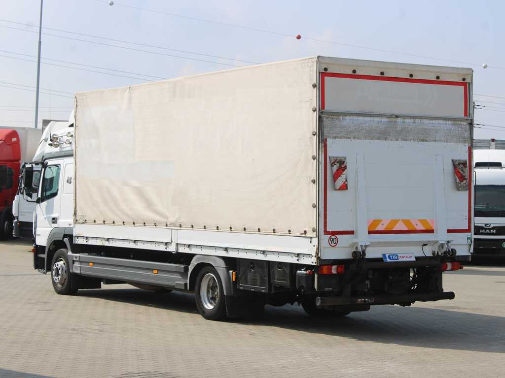 Mercedes-Benz ATEGO 1230, EURO 6, HYDRAULIC FRONT, SIDES - Тентованный грузовик: фото 5 Mercedes-Benz ATEGO 1230, EURO 6, HYDRAULIC FRONT, SIDES - Тентованный грузовик: фото 5
