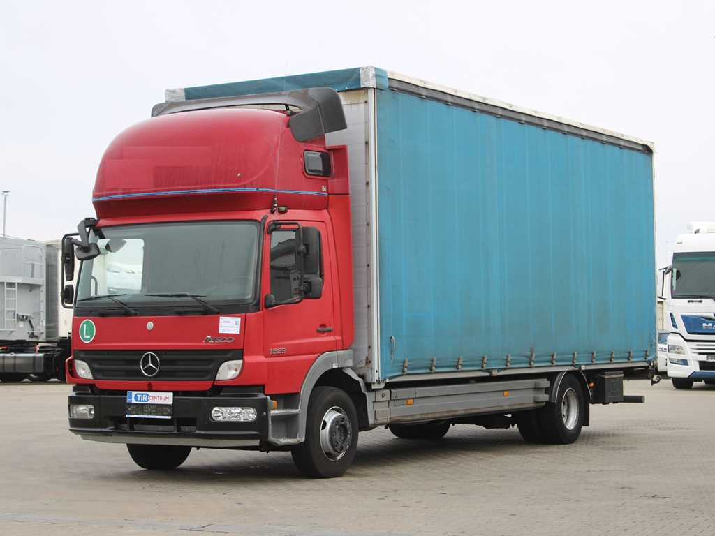 Mercedes-Benz ATEGO 1529 L, SLEEPING BODY, EURO 5 - Тентованный грузовик: фото 1 Mercedes-Benz ATEGO 1529 L, SLEEPING BODY, EURO 5 - Тентованный грузовик: фото 1