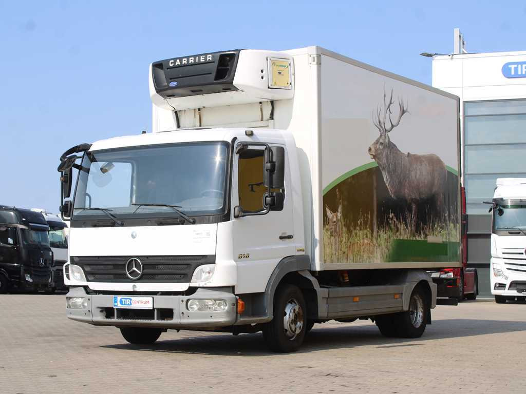 Mercedes-Benz ATEGO 816 L, MEAT IN VISU, CARRIER SUPRA 550 - Рефрижератор: фото 1 Mercedes-Benz ATEGO 816 L, MEAT IN VISU, CARRIER SUPRA 550 - Рефрижератор: фото 1