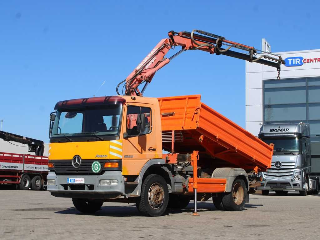 Mercedes-Benz Actros 1523, CRANE ATLAS 60.1, THREESSIDED - Автоманипулятор: фото 1 Mercedes-Benz Actros 1523, CRANE ATLAS 60.1, THREESSIDED - Автоманипулятор: фото 1