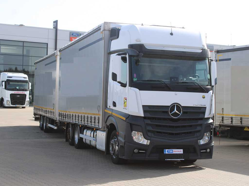 Mercedes-Benz Actros 2542, 6X2, EURO 6, AIR SUSPENSION + PANAV TV018H - Тентованный грузовик: фото 3 Mercedes-Benz Actros 2542, 6X2, EURO 6, AIR SUSPENSION + PANAV TV018H - Тентованный грузовик: фото 3