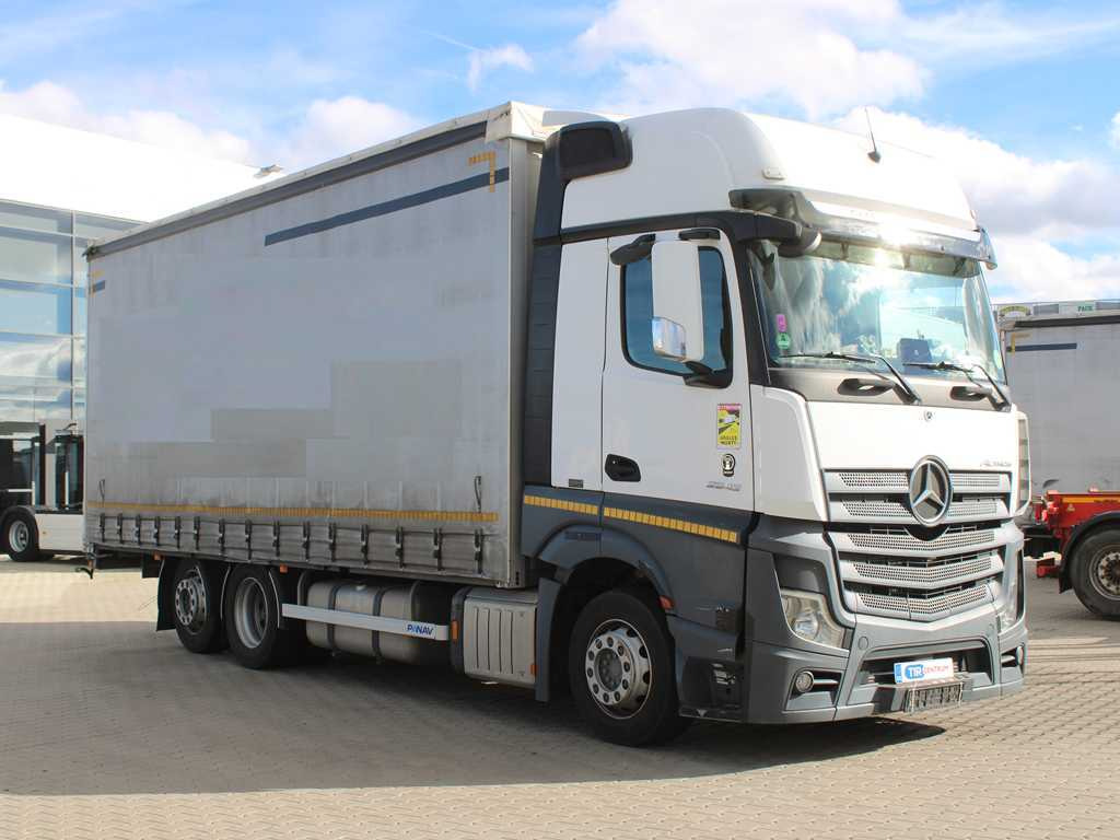 Mercedes-Benz Actros 2542, EURO 6, 6X2, NAVIGATION - Тентованный грузовик: фото 3 Mercedes-Benz Actros 2542, EURO 6, 6X2, NAVIGATION - Тентованный грузовик: фото 3