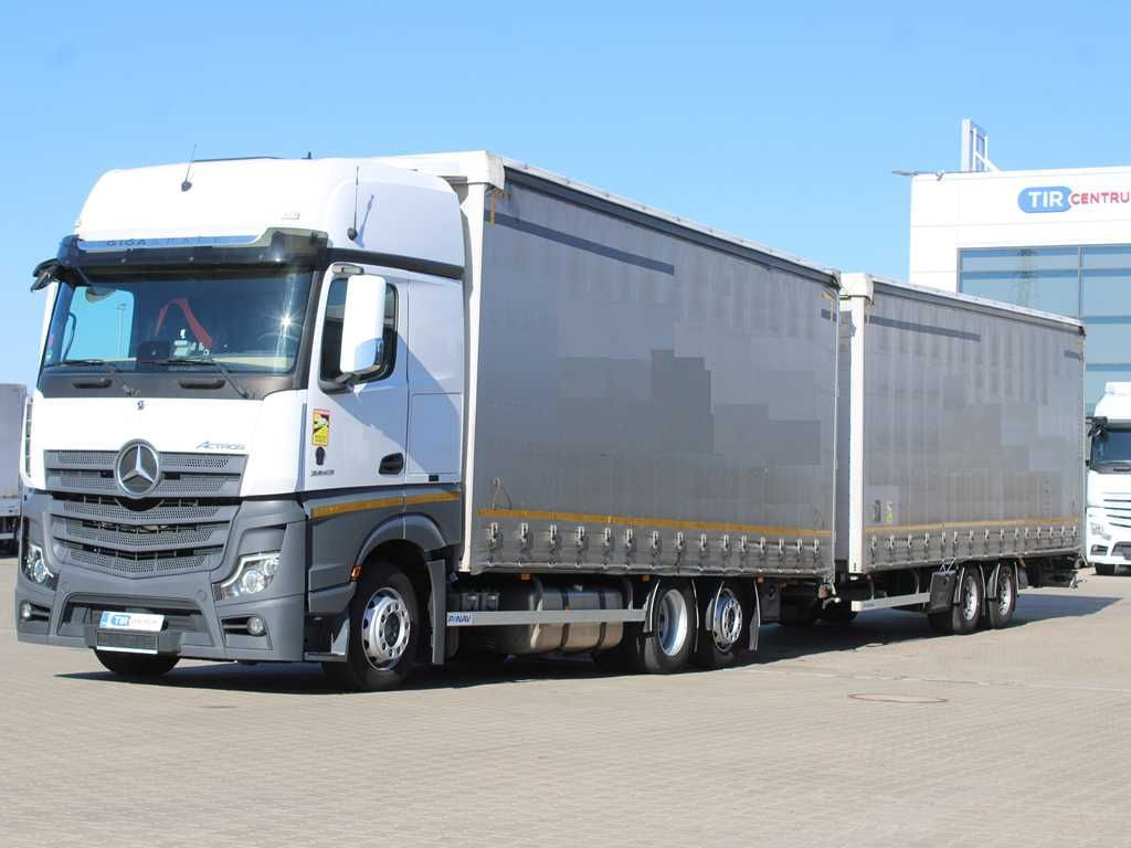 Mercedes-Benz Actros 2542,EURO 6,6X2,NAVIGATION+PANAV TVK18M - Тентованный грузовик: фото 1 Mercedes-Benz Actros 2542,EURO 6,6X2,NAVIGATION+PANAV TVK18M - Тентованный грузовик: фото 1
