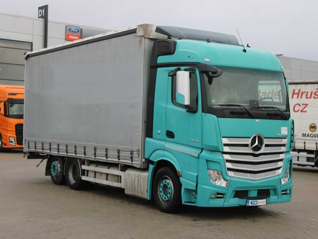 Mercedes-Benz Actros 2545, 6X2, EURO 6, AIR SUSPENSIONS - Тентованный грузовик: фото 2 Mercedes-Benz Actros 2545, 6X2, EURO 6, AIR SUSPENSIONS - Тентованный грузовик: фото 2