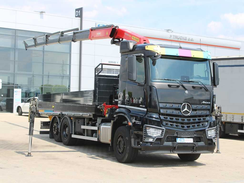 Mercedes-Benz Arocs 2542, 6X2, EURO 6, CAMERA, PALFINGER PK 24 - Автоманипулятор: фото 2 Mercedes-Benz Arocs 2542, 6X2, EURO 6, CAMERA, PALFINGER PK 24 - Автоманипулятор: фото 2