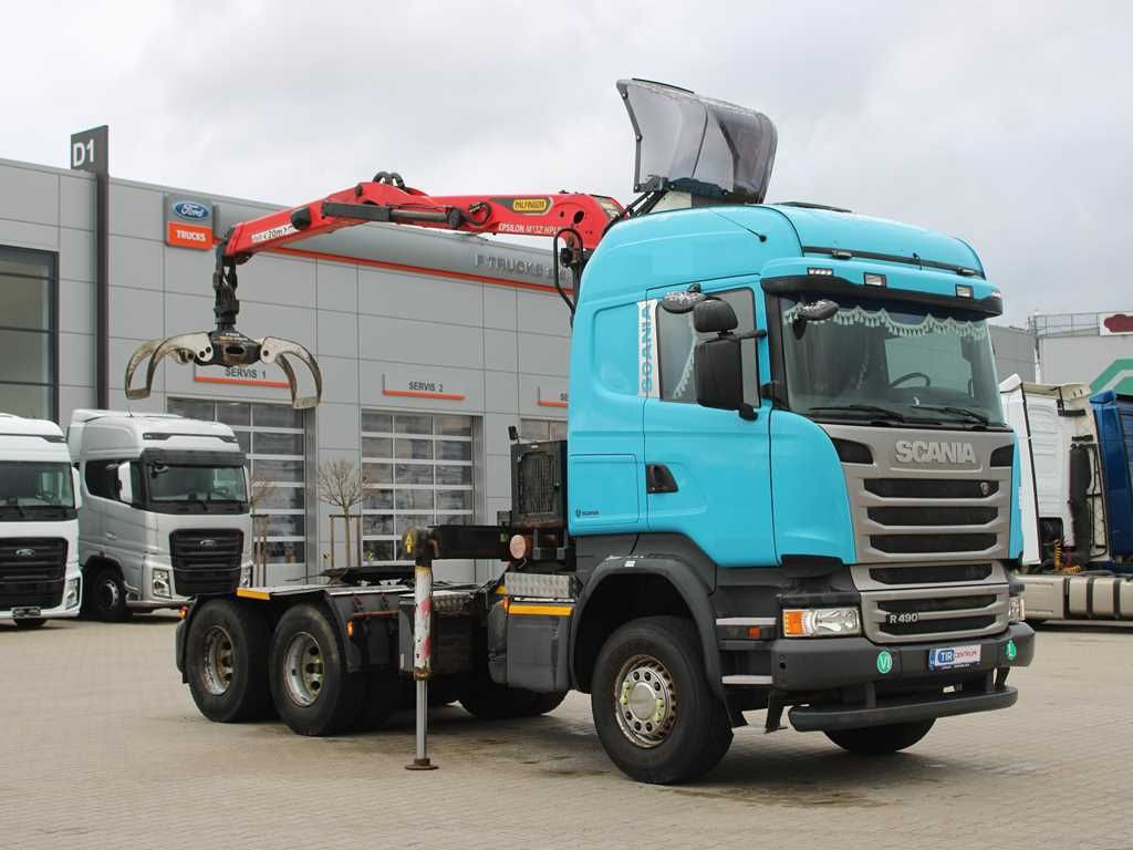 Scania R490, 6X4, EURO 6, PALFINGER EPSILON M13Z91 - Автоманипулятор: фото 2 Scania R490, 6X4, EURO 6, PALFINGER EPSILON M13Z91 - Автоманипулятор: фото 2