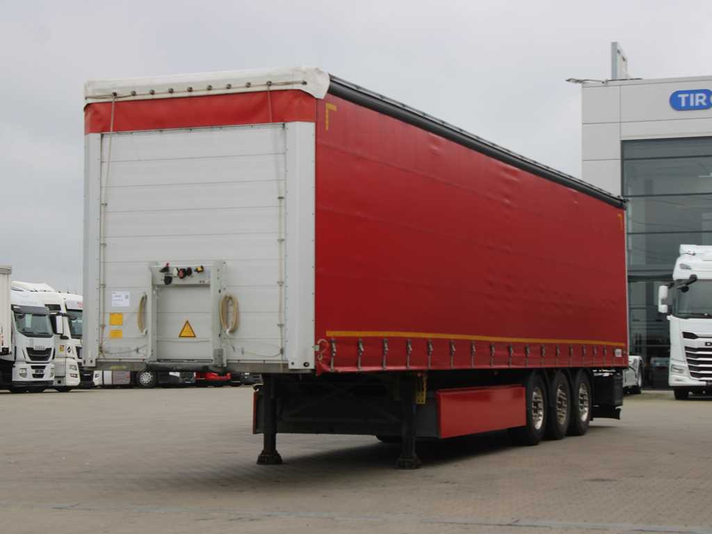 Schmitz SCB*s3t, 2X LIFTING AXLE, 2X PALLET BASKET, MULTILOCK - Тентованный полуприцеп: фото 1 Schmitz SCB*s3t, 2X LIFTING AXLE, 2X PALLET BASKET, MULTILOCK - Тентованный полуприцеп: фото 1