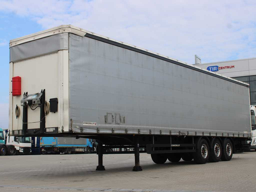 Schwarzmüller SPA 3/E, AXLES SAF, MULDA, MULTILOCK, TIRES 80% - Тентованный полуприцеп: фото 1 Schwarzmüller SPA 3/E, AXLES SAF, MULDA, MULTILOCK, TIRES 80% - Тентованный полуприцеп: фото 1