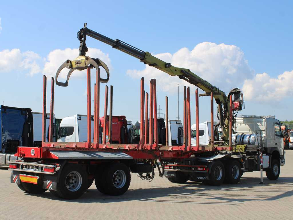 Volvo FMX 500, 6X6, LOGLIFT F265Z95 + DOLL trailer (2007) - Лесовоз, Автоманипулятор: фото 5 Volvo FMX 500, 6X6, LOGLIFT F265Z95 + DOLL trailer (2007) - Лесовоз, Автоманипулятор: фото 5