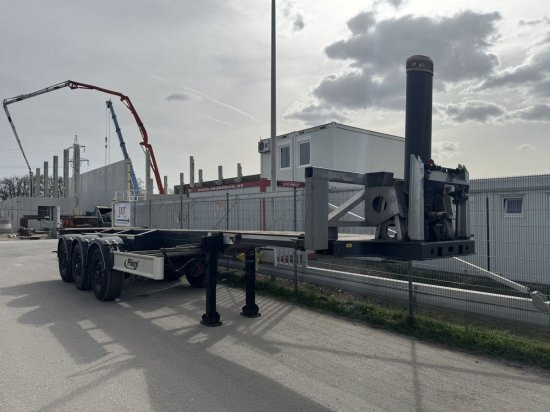 FLIEGL 30 ft Container Kippchassis ,Alufelgen - Полуприцеп-контейнеровоз/ Сменный кузов: фото 3 FLIEGL 30 ft Container Kippchassis ,Alufelgen - Полуприцеп-контейнеровоз/ Сменный кузов: фото 3