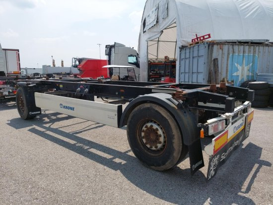 Krone AZ 18, Standard-Lafette Krone-Achsen, - Прицеп-контейнеровоз/ Сменный кузов: фото 4 Krone AZ 18, Standard-Lafette Krone-Achsen, - Прицеп-контейнеровоз/ Сменный кузов: фото 4