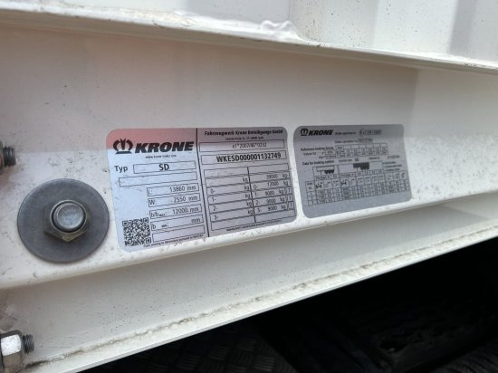 Krone SDK27 Dryliner Koffer Auflieger, Zurschienen, Mehrere Einheiten verfügbar - Полуприцеп-фургон: фото 5 Krone SDK27 Dryliner Koffer Auflieger, Zurschienen, Mehrere Einheiten verfügbar - Полуприцеп-фургон: фото 5