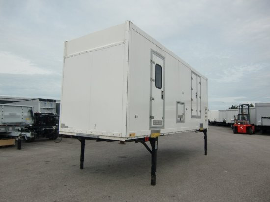 Krone Wechselpritsche 7,30 Meter Koffer Spezialaufbau, mobiler Messestand - Жилой контейнер: фото 1 Krone Wechselpritsche 7,30 Meter Koffer Spezialaufbau, mobiler Messestand - Жилой контейнер: фото 1
