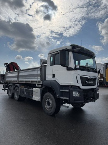 MAN TGS 26.430 6x4 3-Seitenkipper, HMF 2020K-RC Heckkran abnehmbar, - Самосвал, Автоманипулятор: фото 3 MAN TGS 26.430 6x4 3-Seitenkipper, HMF 2020K-RC Heckkran abnehmbar, - Самосвал, Автоманипулятор: фото 3