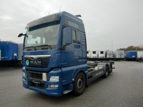 MAN TGX 26.440 BDF, XXL, Retarder, Automatik, E6, Liftachse, - Грузовик-контейнеровоз/ Сменный кузов: фото 1 MAN TGX 26.440 BDF, XXL, Retarder, Automatik, E6, Liftachse, - Грузовик-контейнеровоз/ Сменный кузов: фото 1