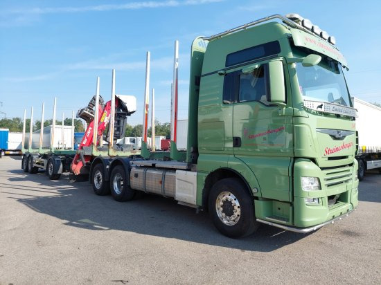 MAN TGX 26.500 6x4x4 Holztransporter,  Motor Neu  OHNE ANHÄNGER - Лесовоз, Автоманипулятор: фото 2 MAN TGX 26.500 6x4x4 Holztransporter,  Motor Neu  OHNE ANHÄNGER - Лесовоз, Автоманипулятор: фото 2