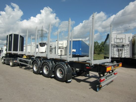 MEGA TIMBER LONG Holzauflieger 8 Rungenpaare 3. Achse Liftachse - Полуприцеп лесовоз: фото 4 MEGA TIMBER LONG Holzauflieger 8 Rungenpaare 3. Achse Liftachse - Полуприцеп лесовоз: фото 4