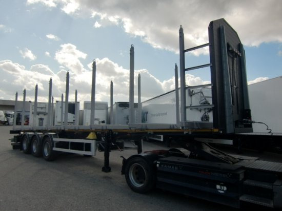MEGA TIMBER LONG Holzauflieger 8 Rungenpaare 3. Achse Liftachse - Полуприцеп лесовоз: фото 3 MEGA TIMBER LONG Holzauflieger 8 Rungenpaare 3. Achse Liftachse - Полуприцеп лесовоз: фото 3