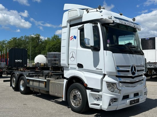 Mercedes-Benz Actros 2545 6x2 BDF E6, Retarder, Alufelgen - Грузовик-контейнеровоз/ Сменный кузов: фото 3 Mercedes-Benz Actros 2545 6x2 BDF E6, Retarder, Alufelgen - Грузовик-контейнеровоз/ Сменный кузов: фото 3