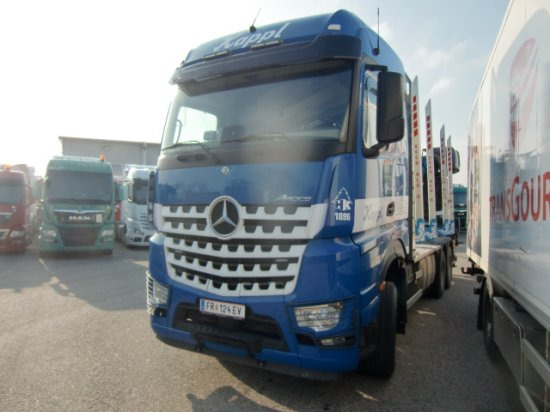 Mercedes-Benz Arocs 3353 6x4 Holztransp., Palfinger Kran Epsilon - Лесовоз, Автоманипулятор: фото 3 Mercedes-Benz Arocs 3353 6x4 Holztransp., Palfinger Kran Epsilon - Лесовоз, Автоманипулятор: фото 3