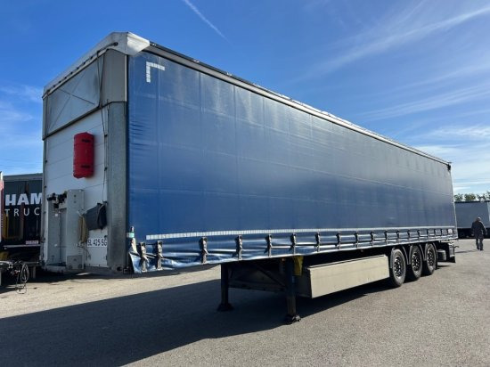 Schmitz SCB S3T, Varios, Liftachse, Edscha-Verdeck, - Тентованный полуприцеп: фото 1 Schmitz SCB S3T, Varios, Liftachse, Edscha-Verdeck, - Тентованный полуприцеп: фото 1
