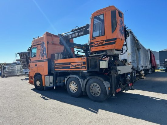 Тягач Mercedes-Benz Actros 2654 / V8 6x4 SZM, Kipphydraulik Blatt-Luft, E4: фото 6