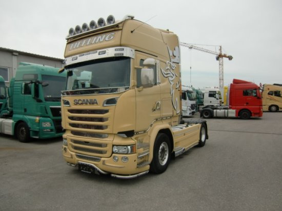 Scania R520 V8,Topline,Hydraulik Retarder Voll Luft - Тягач: фото 1 Scania R520 V8,Topline,Hydraulik Retarder Voll Luft - Тягач: фото 1