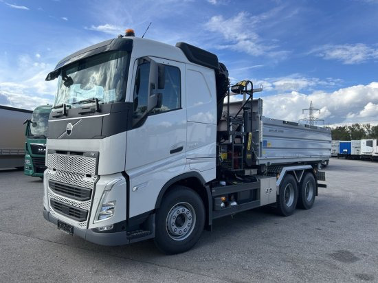 Volvo FH 500 3-Seiten Meiller Kipper mit Palfinger PK22002EH, Retarder, - Самосвал: фото 1 Volvo FH 500 3-Seiten Meiller Kipper mit Palfinger PK22002EH, Retarder, - Самосвал: фото 1