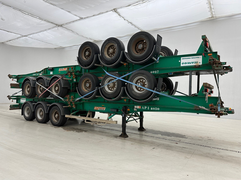 Fruehauf 4 x Skelet 2 x 20-40 ft - Полуприцеп-контейнеровоз/ Сменный кузов: фото 4 Fruehauf 4 x Skelet 2 x 20-40 ft - Полуприцеп-контейнеровоз/ Сменный кузов: фото 4