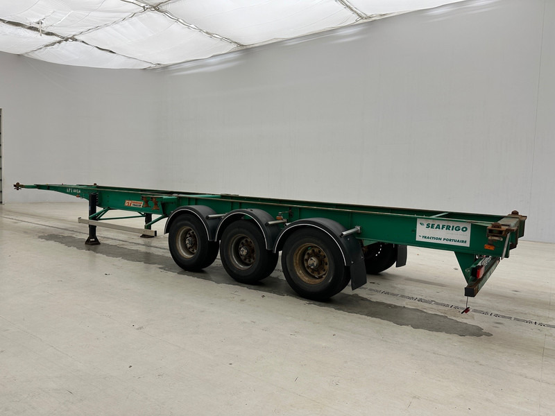 Полуприцеп-контейнеровоз/ Сменный кузов Fruehauf 4x Skelet 2 x 20-40 ft*: фото 14