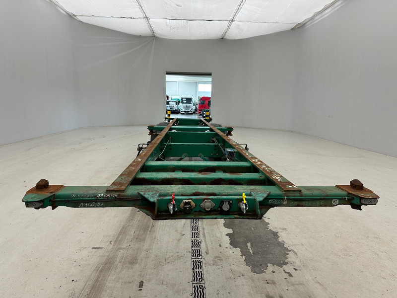 Полуприцеп-контейнеровоз/ Сменный кузов Fruehauf 4x Skelet 2 x 20-40 ft*: фото 9