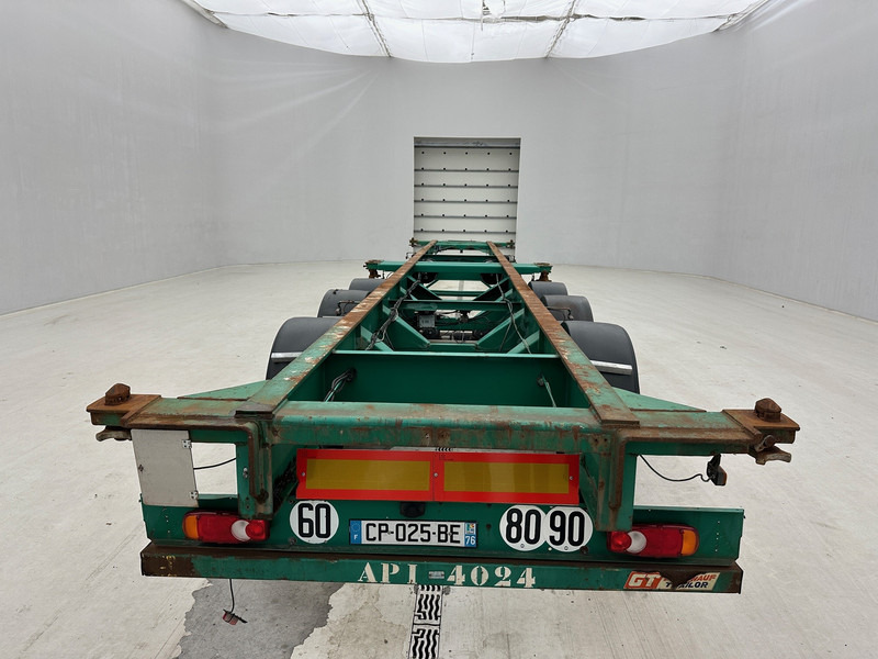 Полуприцеп-контейнеровоз/ Сменный кузов Fruehauf 4x Skelet 2 x 20-40 ft*: фото 13