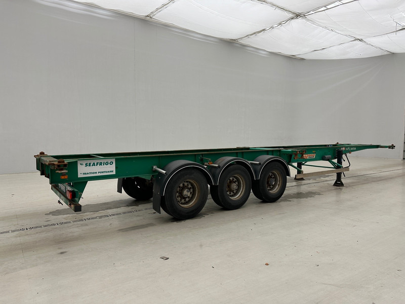 Полуприцеп-контейнеровоз/ Сменный кузов Fruehauf 4x Skelet 2 x 20-40 ft*: фото 12