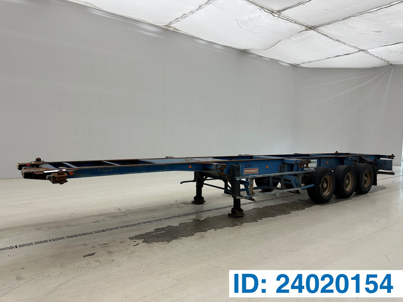 Fruehauf Skelet 2 x 20-40 ft* - Полуприцеп-контейнеровоз/ Сменный кузов: фото 1 Fruehauf Skelet 2 x 20-40 ft* - Полуприцеп-контейнеровоз/ Сменный кузов: фото 1