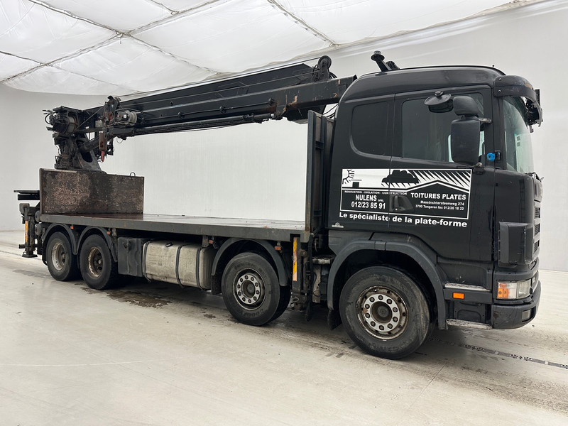 Scania 144.460 - 8x4 - Грузовик бортовой/ Платформа, Автоманипулятор: фото 3 Scania 144.460 - 8x4 - Грузовик бортовой/ Платформа, Автоманипулятор: фото 3