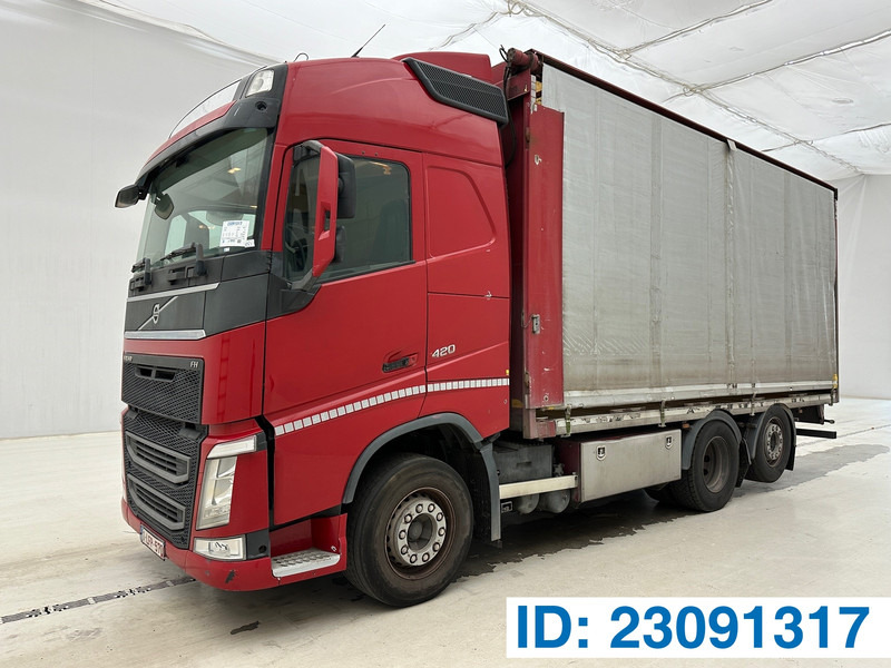Volvo FH 420 Globetrotter - 6x2 - Тентованный грузовик: фото 1 Volvo FH 420 Globetrotter - 6x2 - Тентованный грузовик: фото 1