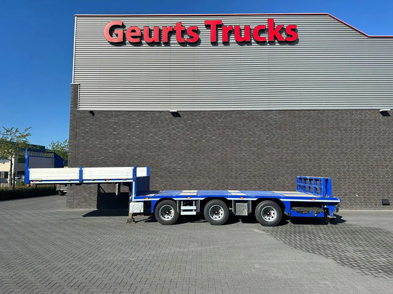 Emtech NNR48 3 ASSER HYDRAULISCHE GESTUURDE KORTE UITSCHUIFBARE SEMI-DIEPLADER / TIEFLADER / LOWLOADER - Низкорамный полуприцеп: фото 1 Emtech NNR48 3 ASSER HYDRAULISCHE GESTUURDE KORTE UITSCHUIFBARE SEMI-DIEPLADER / TIEFLADER / LOWLOADER - Низкорамный полуприцеп: фото 1