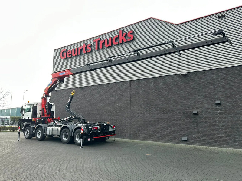 MAN TGS 35.460 8X4 BL+ HYVA 18.55.S HAAKARMSYSTEEM EFFER 395-5 KRAAN/KRAN/CRANE/GRUA - Крюковой мультилифт, Автоманипулятор: фото 3 MAN TGS 35.460 8X4 BL+ HYVA 18.55.S HAAKARMSYSTEEM EFFER 395-5 KRAAN/KRAN/CRANE/GRUA - Крюковой мультилифт, Автоманипулятор: фото 3