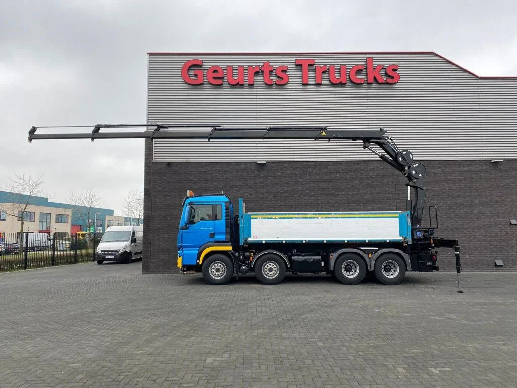 MAN TGS 35.480 8X4 KIPPER/TIPPER + HMF 2620-K5 KRAAN - Самосвал, Автоманипулятор: фото 1 MAN TGS 35.480 8X4 KIPPER/TIPPER + HMF 2620-K5 KRAAN - Самосвал, Автоманипулятор: фото 1