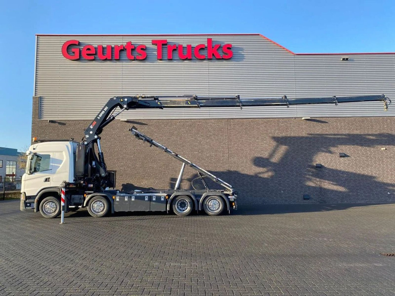 Scania G500 NGS 8X2 MET 3 ZIJDIGE KABELSYSTEEM + HIAB 3 - Крюковой мультилифт, Автоманипулятор: фото 1 Scania G500 NGS 8X2 MET 3 ZIJDIGE KABELSYSTEEM + HIAB 3 - Крюковой мультилифт, Автоманипулятор: фото 1