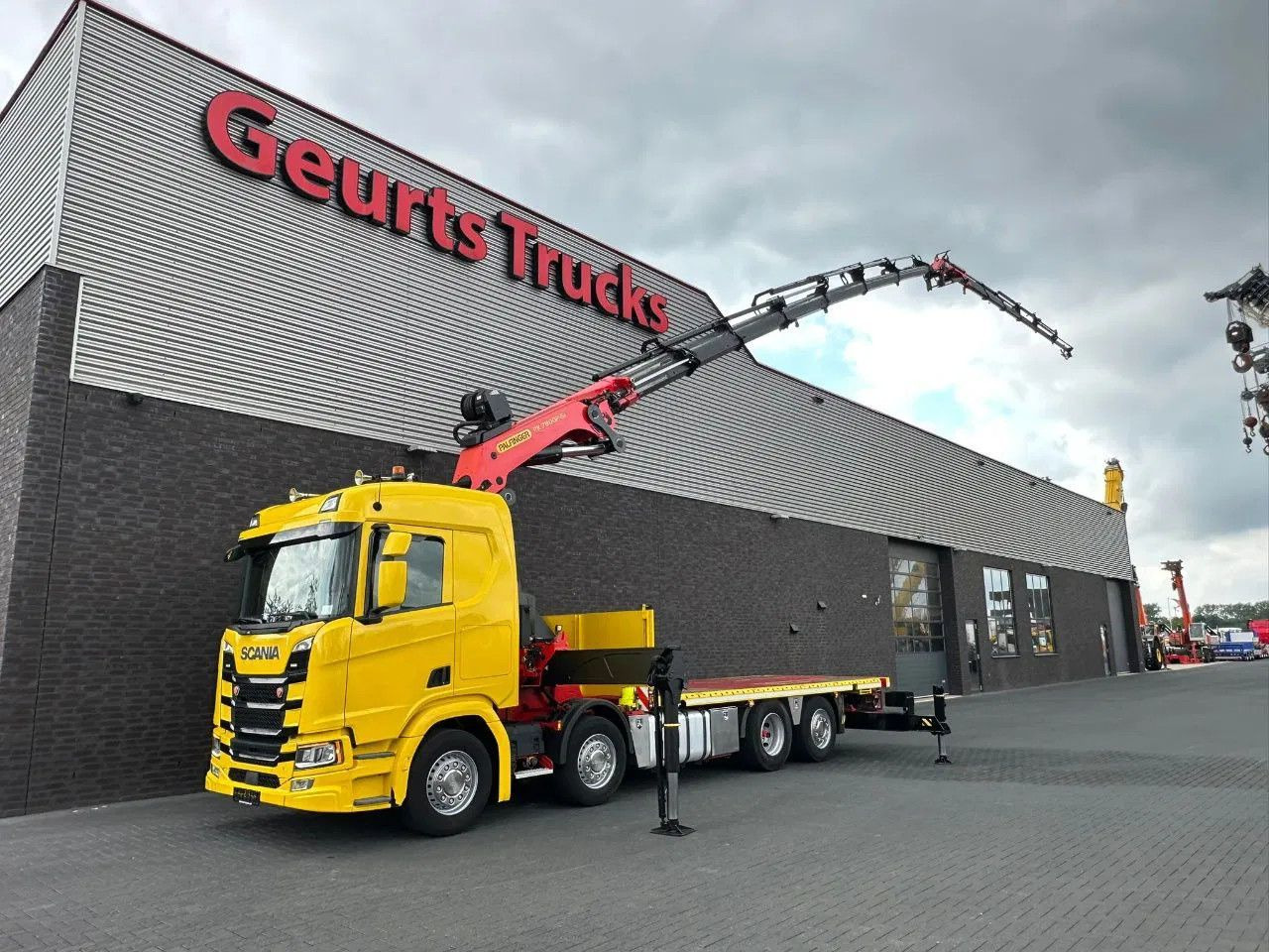 Scania R500 B8X2*6LB MET PALFINGER PK78002-SH F POWER L - Автоманипулятор: фото 2 Scania R500 B8X2*6LB MET PALFINGER PK78002-SH F POWER L - Автоманипулятор: фото 2
