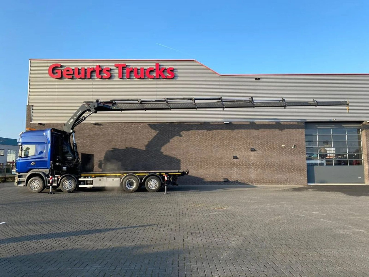Scania R580 V8 8X2 + HIAB XS 544 E-8 HIPRO KRAAN/KRAN/C - Автоманипулятор: фото 1 Scania R580 V8 8X2 + HIAB XS 544 E-8 HIPRO KRAAN/KRAN/C - Автоманипулятор: фото 1